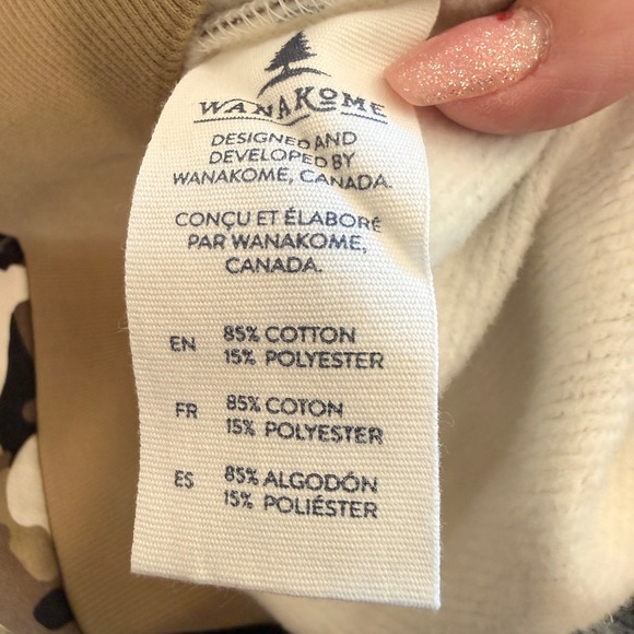 Wanakome Women's Camo/Gray Thick Hoodie Size S - Picture 8 of 8